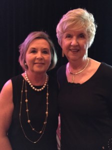 Keep Mississippi Beautiful Executive Director Sarah Kountouris with former Executive Director Barbara Dorr.